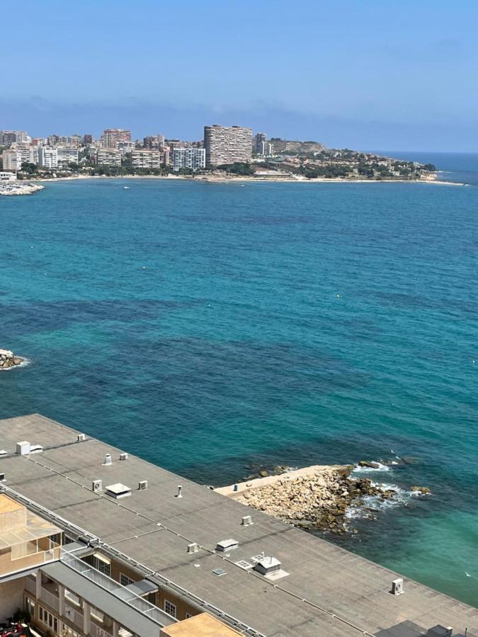 Stunning Sea View, Albufereta, Alicante Eksteriør bilde